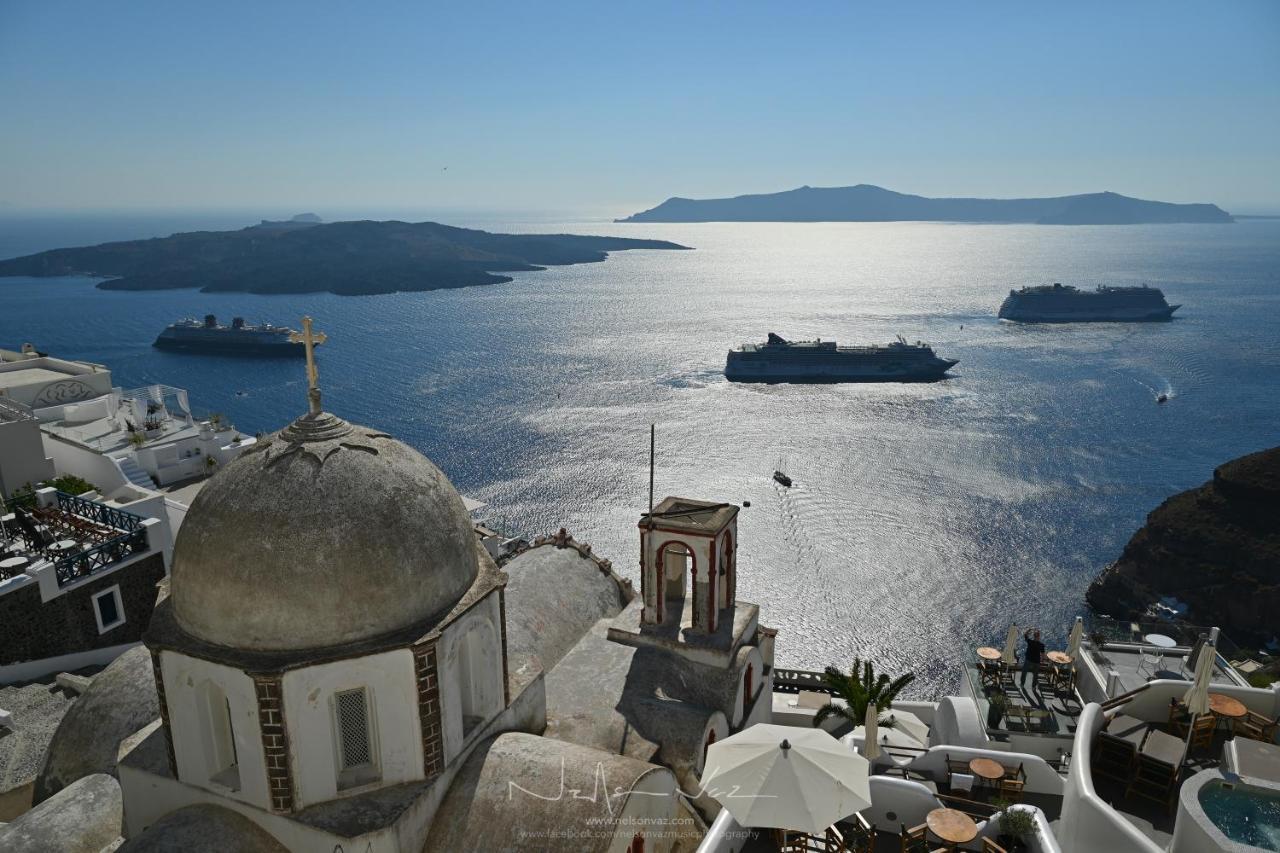 Delion View Hotel Fira  Dış mekan fotoğraf